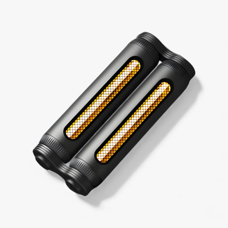 StressCrate Light Roller – 5-in-1 metal fidget tool with warm light for anxiety relief, focus, and tactile relaxation