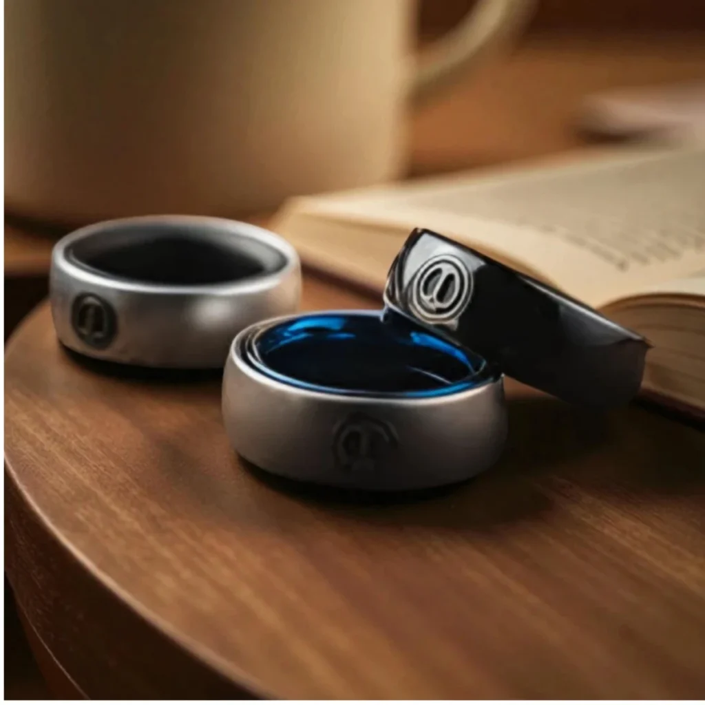 Spy Wars Fidget Ring Mechanic-I by StressCrate – premium dual magnetic stress relief ring for adults with tactile feedback and high-end EDC design